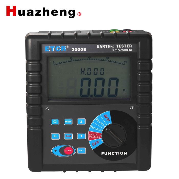 HZRC3000B 4-terminaler Erdwiderstands- und Bodenwiderstandstester
